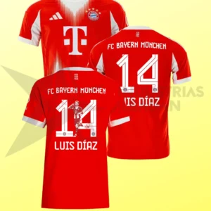 Camiseta Bayern Munich Luis Diaz
