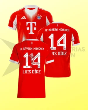 Camiseta Bayern Munich Luis Diaz Camiseta Bayern Munich Luis Diaz