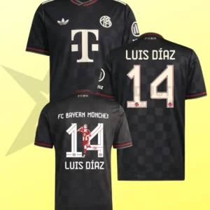 Camiseta del Bayern Múnich edición Luis D14z DELUXE Tercera Indumentaria