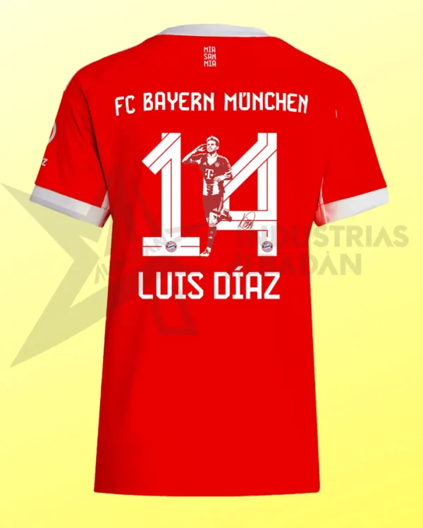 Camiseta Bayern Múnich Edición Luis D14z DELUXE Local