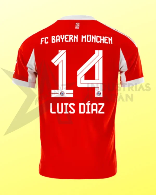 Camiseta Bayern Múnich Edición Luis D14z DELUXE Local
