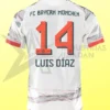 Camiseta del Bayern Múnich edición Luis D14z DELUXE Segunda Indumentaria